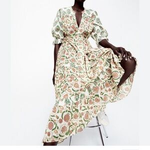 Zara Floral Maxi Dress